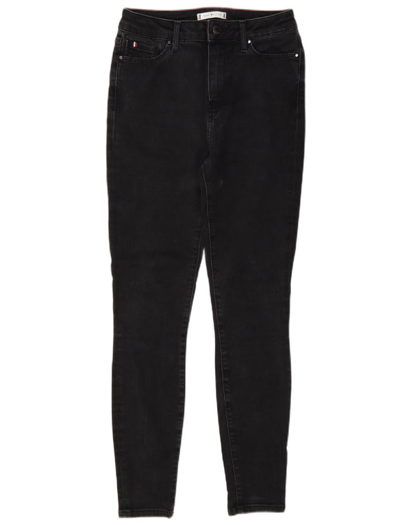 Tommy Hilfiger Damen Harlem Ultra Skinny Jeans W28 L28 Graue Baumwolle