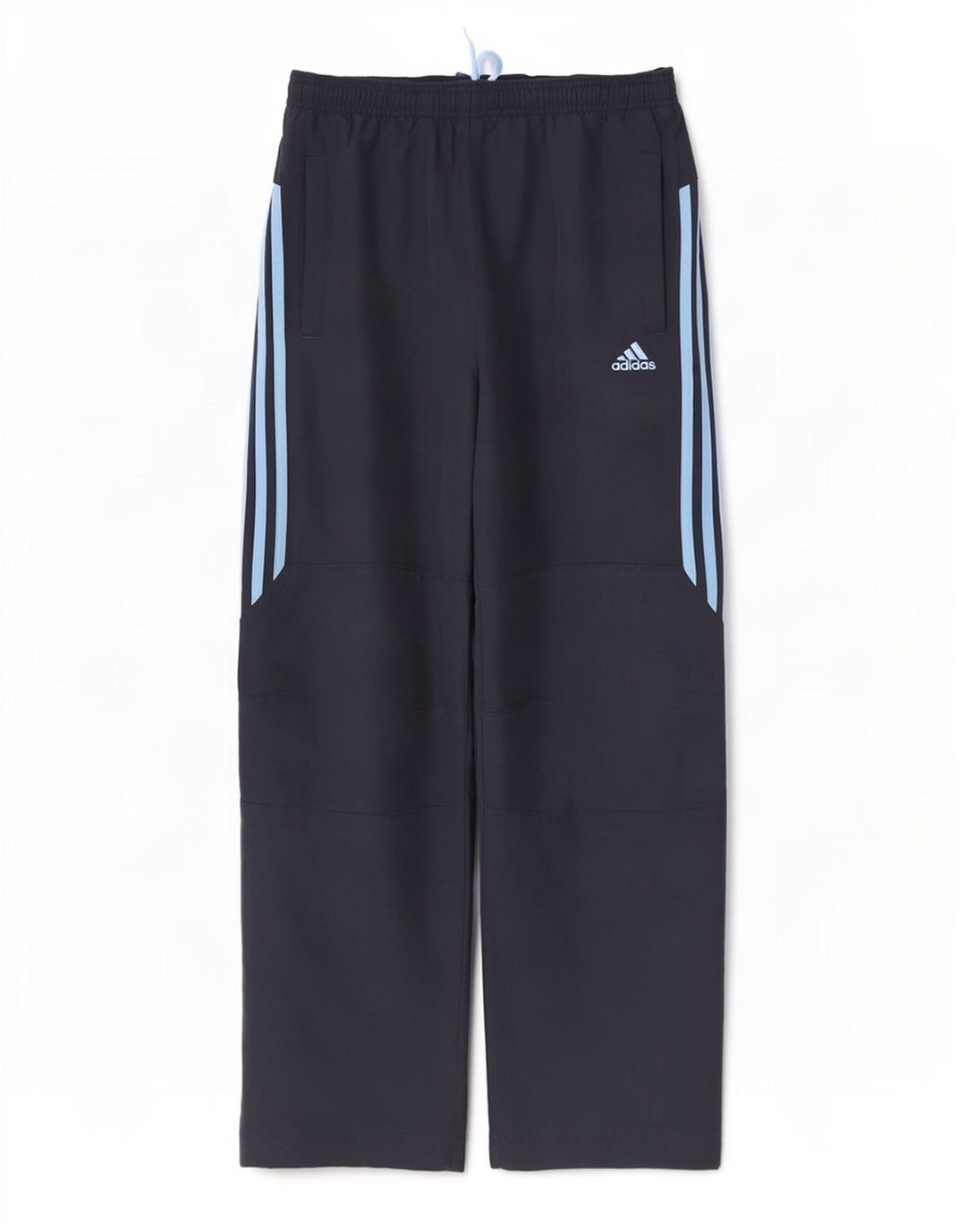 Adidas Mens Tracksuit Trousers Medium Navy Blue Polyester