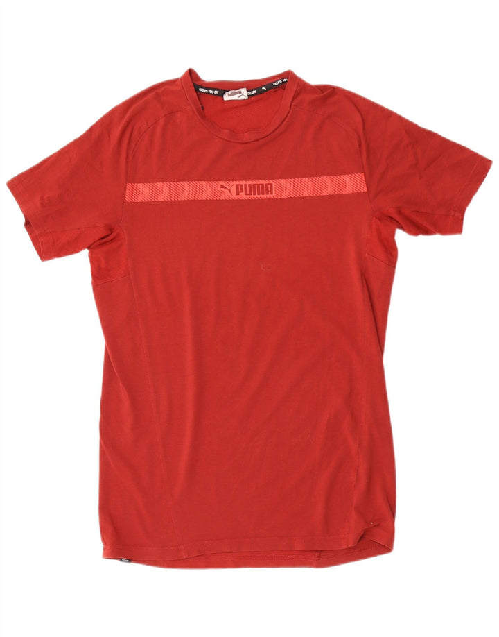 Puma Herre T-Shirt Top Lille Rød