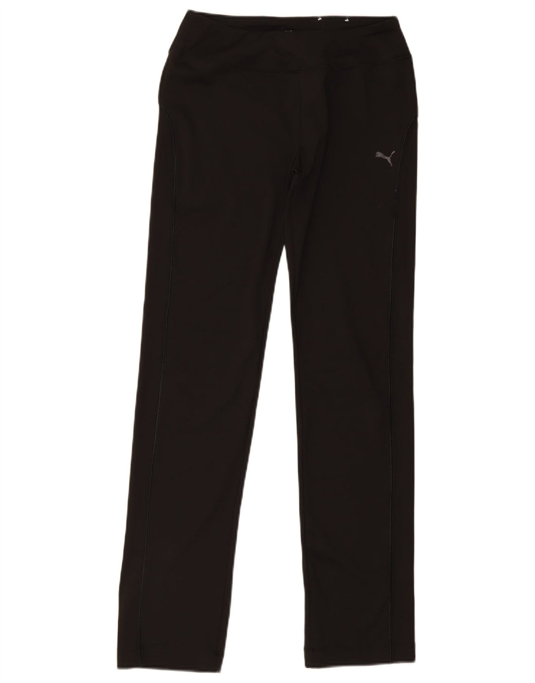 Puma Damen-Trainingshose UK 12 Mittelschwarzes Polyester