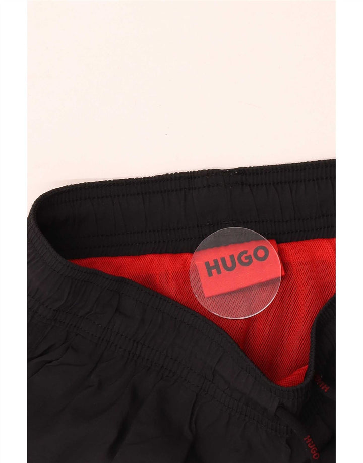 Pantaloncini da bagno da uomo Hugo Boss XS neri