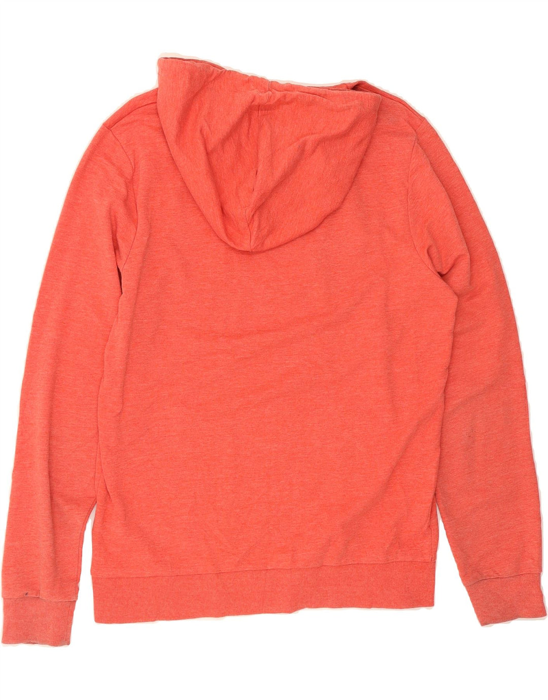 JACK & JONES Mens Graphic Hoodie Jumper Medium Red Polyester Vintage Jack & Jones and Second-Hand Jack & Jones from Messina Hembry 