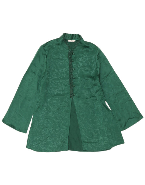Marks & Spencer Dame St. Michael Cardigan Top UK 12 Medium Green