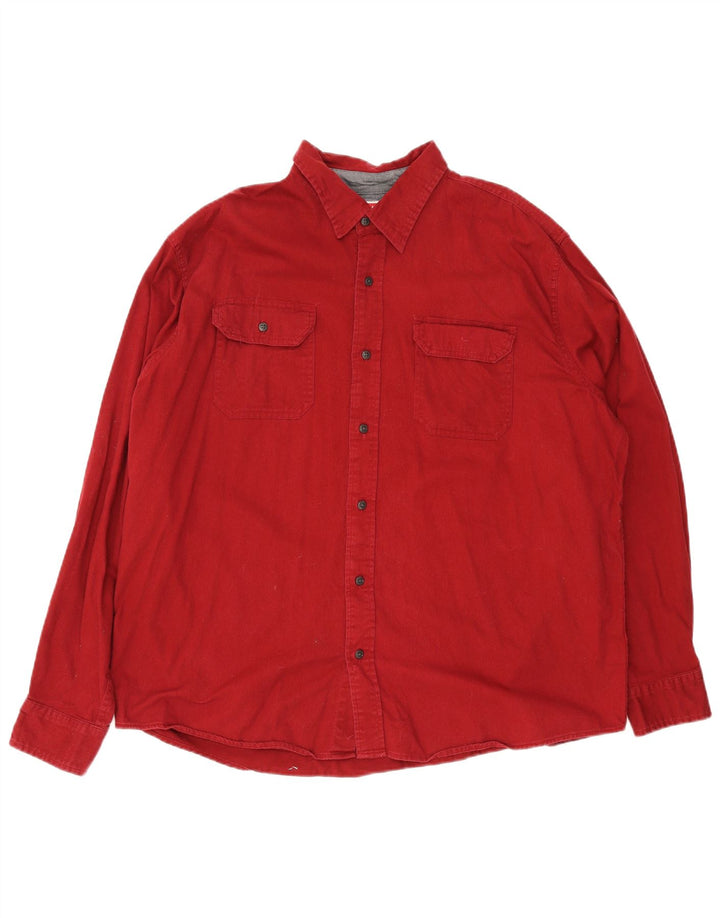 Wrangler Chemise Regular Fit XL Coton Rouge