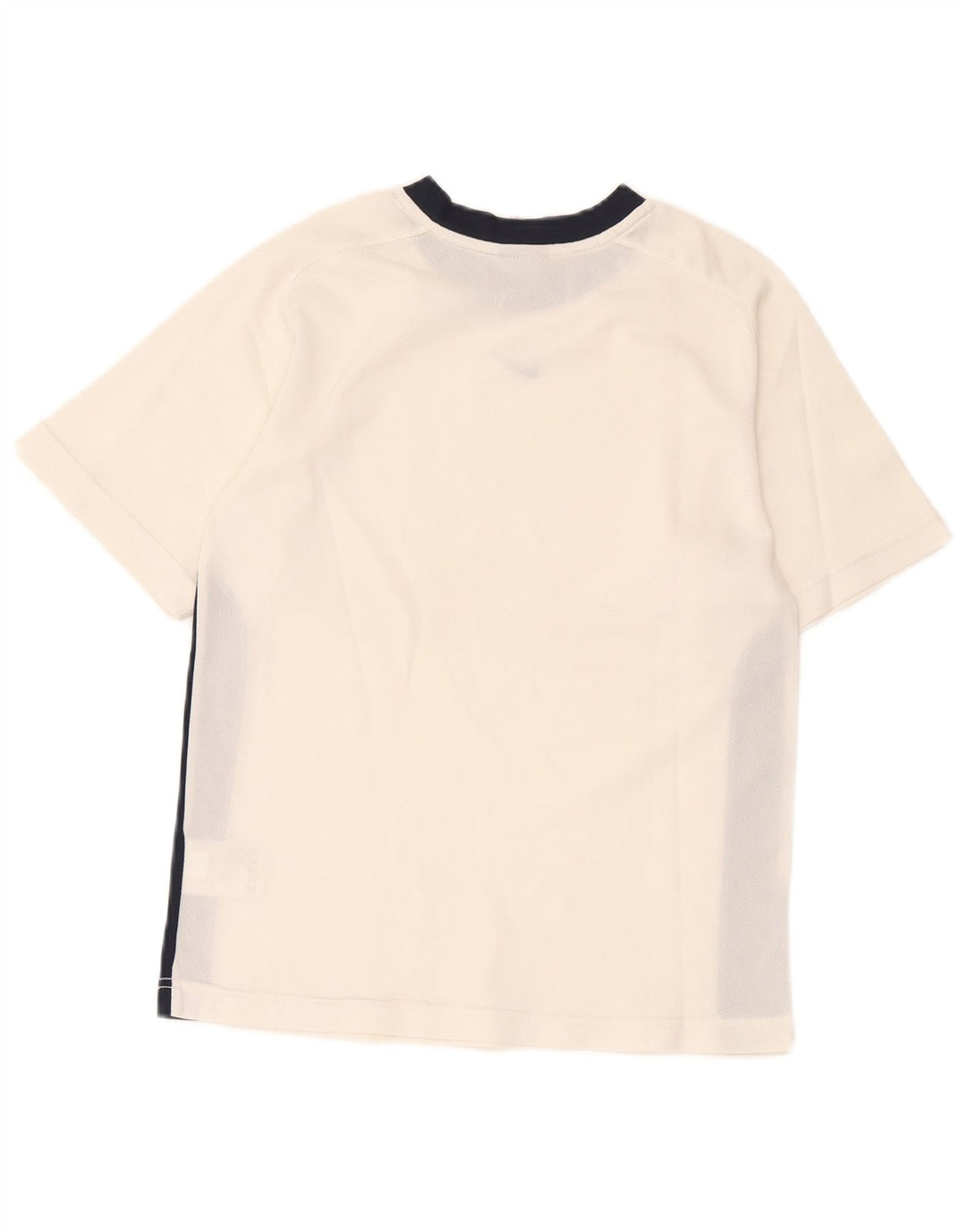 Nike Boys T-Shirt Top 10-11 år Medium White Colourblock Polyester