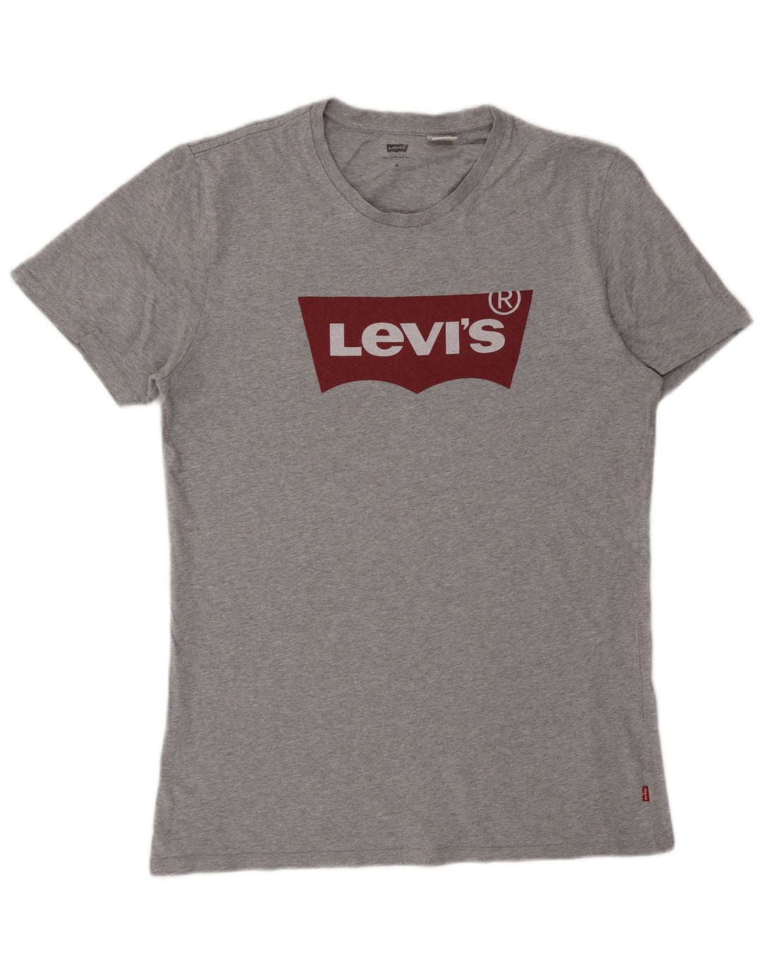 LEVI'S Mens Graphic T-Shirt Top Medium Grey