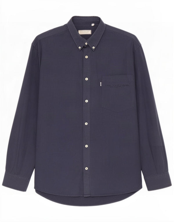 Levi's Herrenhemd, groß, Marineblau, Baumwolle