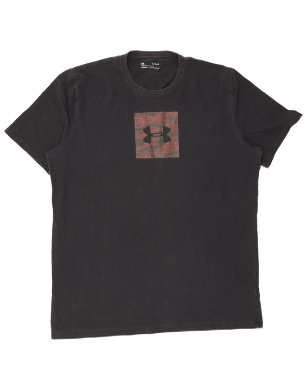 Under Armour T-Shirt Heat Gear Graphic Homme Noir XL