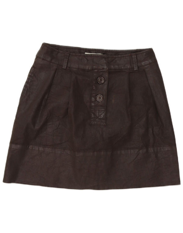 Henry Cottons Damen Midirock IT 44 Medium W32 Braun