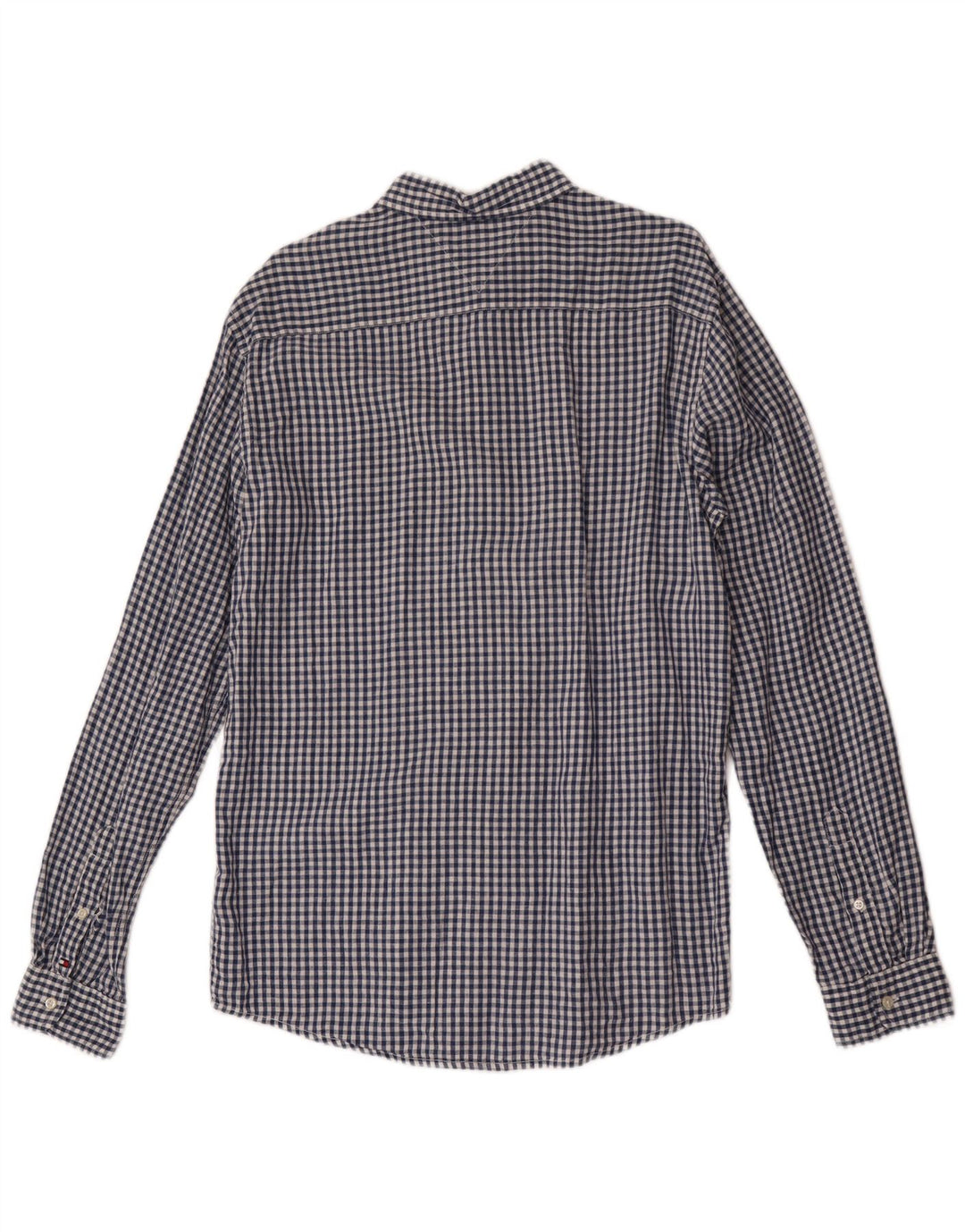 Tommy Hilfiger Chemise Homme Bleu Moyen Vichy Lin
