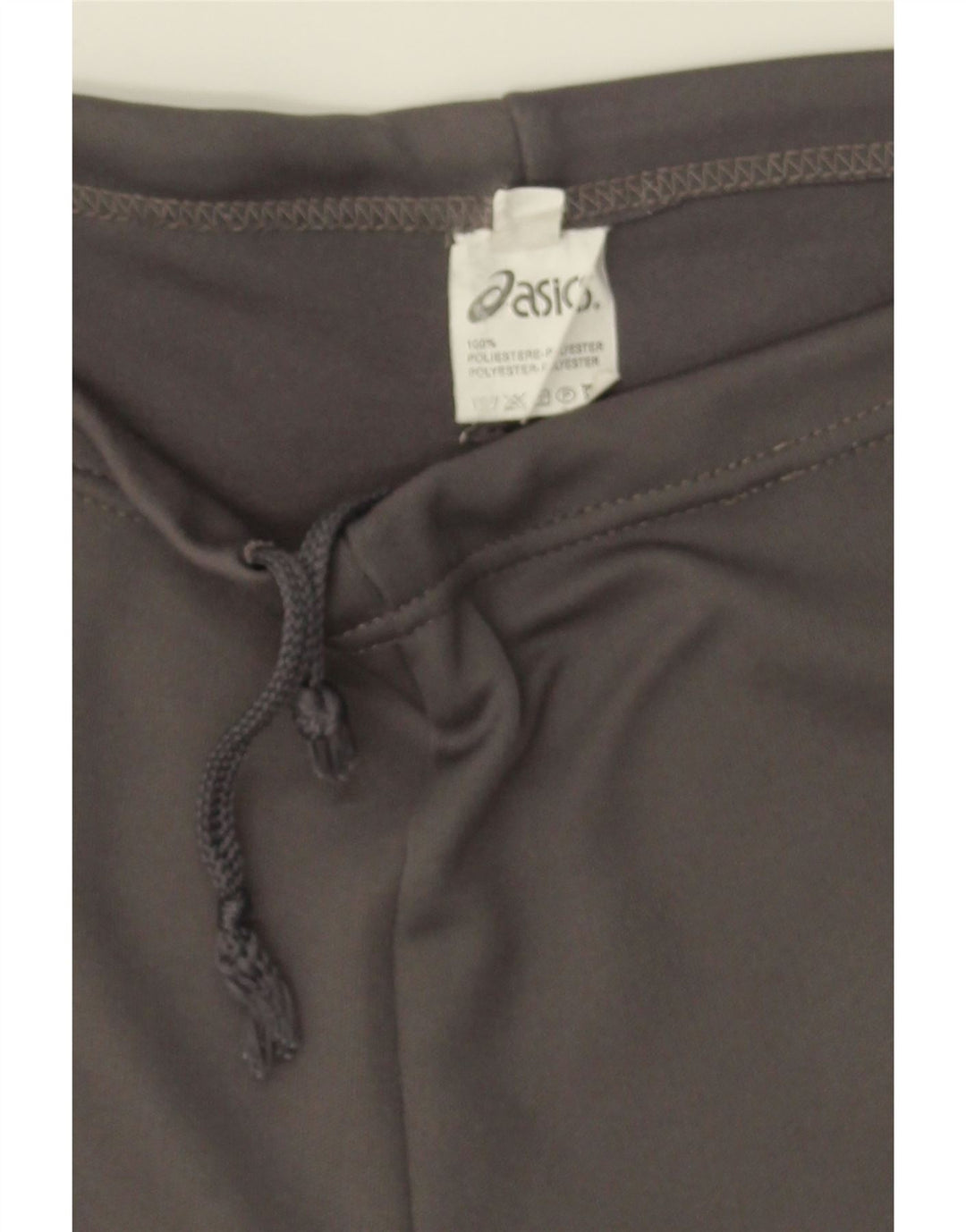 ASICS Womens Tracksuit Trousers UK 16 Large  Grey Polyester Vintage Asics and Second-Hand Asics from Messina Hembry 