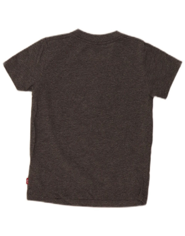 Levi's Boys Graphic T-Shirt Top 5-6 Years Grey Cotton