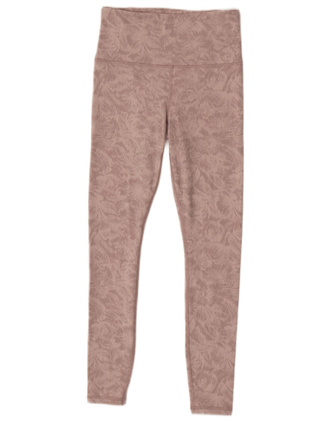Athleta Womens Abstract Pattern Leggings UK 8 Small  Pink Nylon