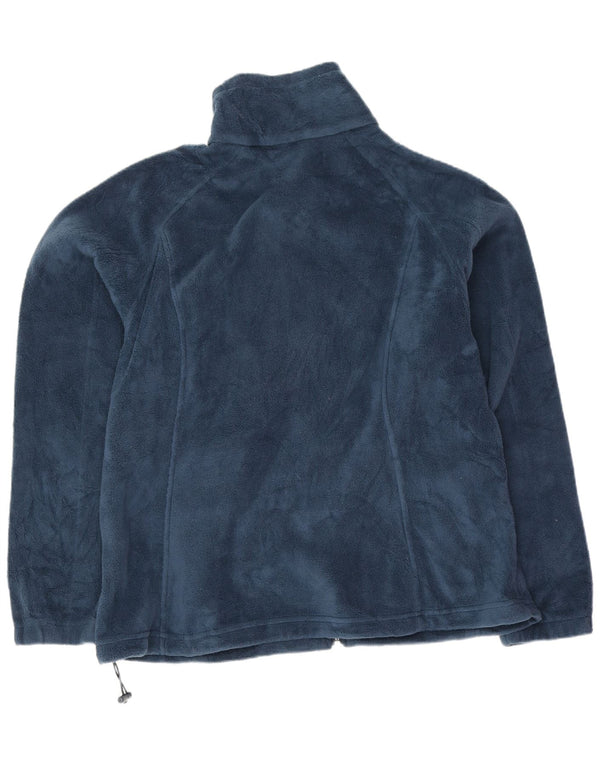 Мужская флисовая куртка Columbia UK 42 XL темно-синяя полиэстер