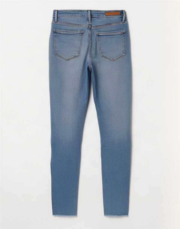 Tommy Hilfiger Mujer Como RW Jegging Jeans W29 L28 Algodón Azul