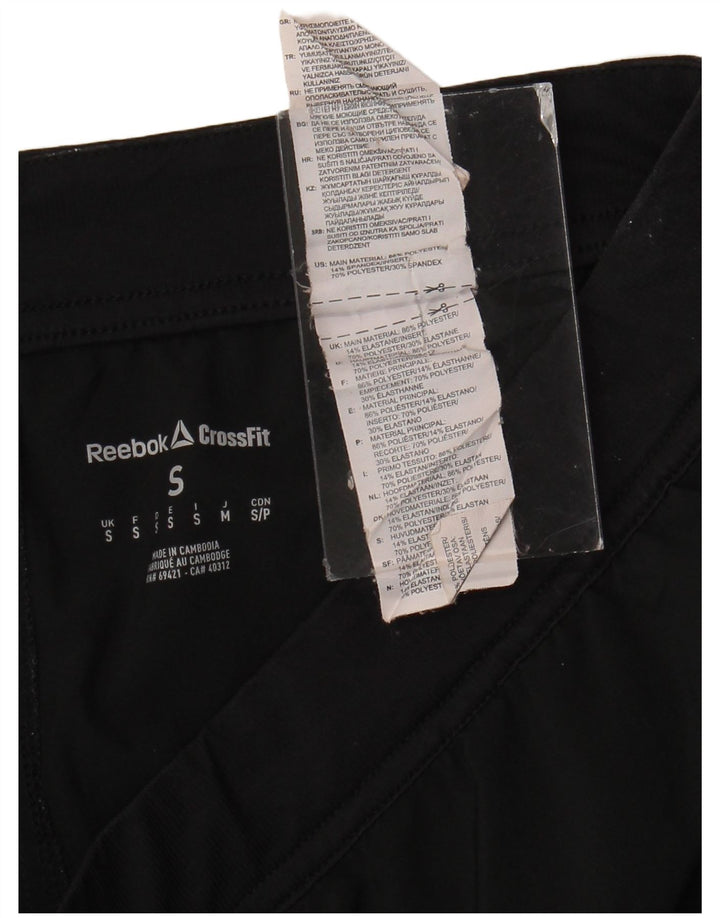 Reebok Mens Sport Shorts Small  Black Polyester