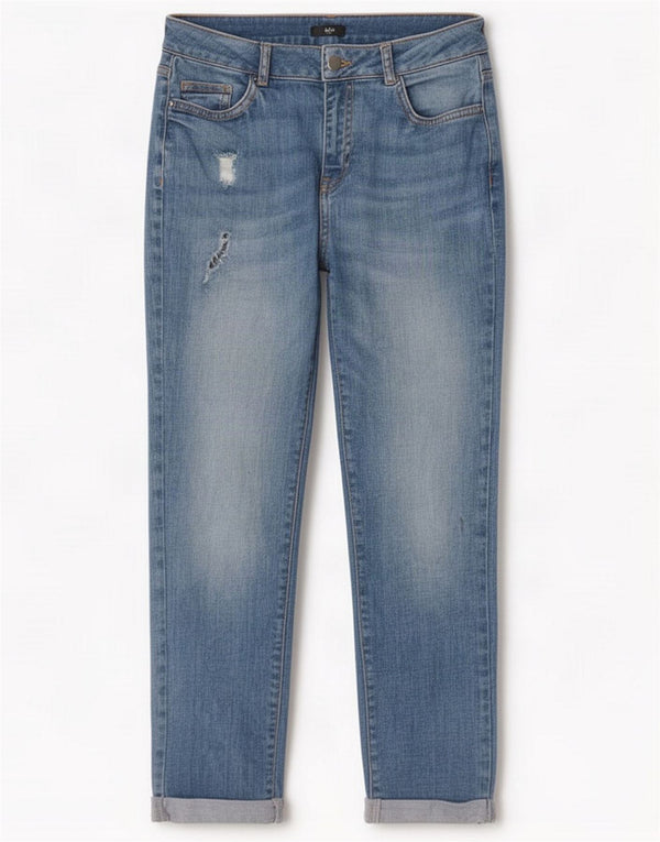 Dżinsy damskie M&Co Petite Slim UK 10 Small W28 L25 Niebieskie