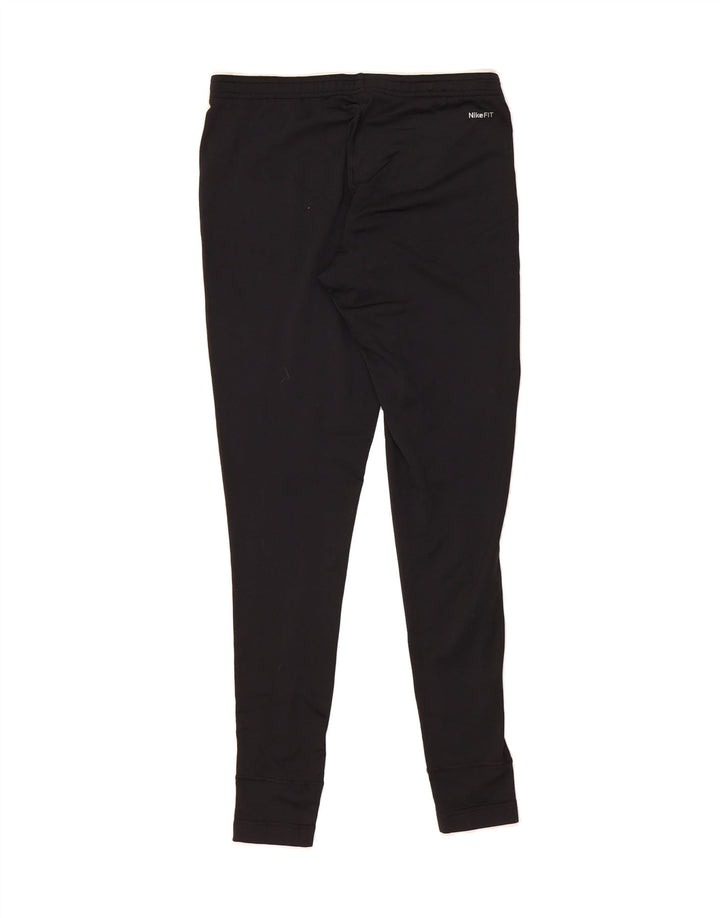 NIKE Womens Tracksuit Trousers UK 12/14 Medium  Black Polyester Vintage Nike and Second-Hand Nike from Messina Hembry 
