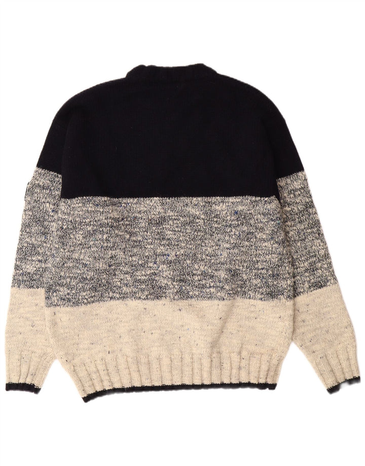 Ocean Star Mens Crew Neck Jumper Sweater IT 50 Medium Multicoloured