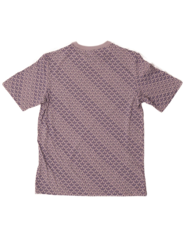 Adidas Boys Graphic T-Shirt Top 13-14 Years Grey Cotton