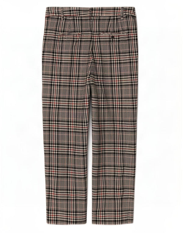 Marks & Spencer Womens Chino Trousers UK 10 Small W30 L28 Multicoloured