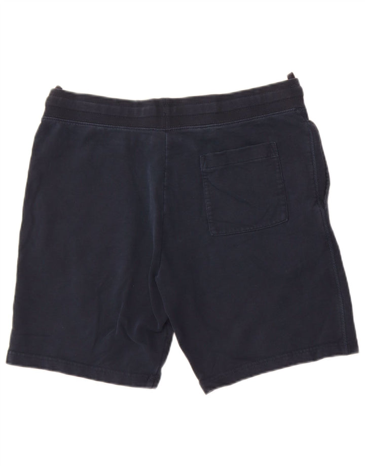Marks & Spencer Herren-Sportshorts, mittelgroß, Marineblau, Baumwolle