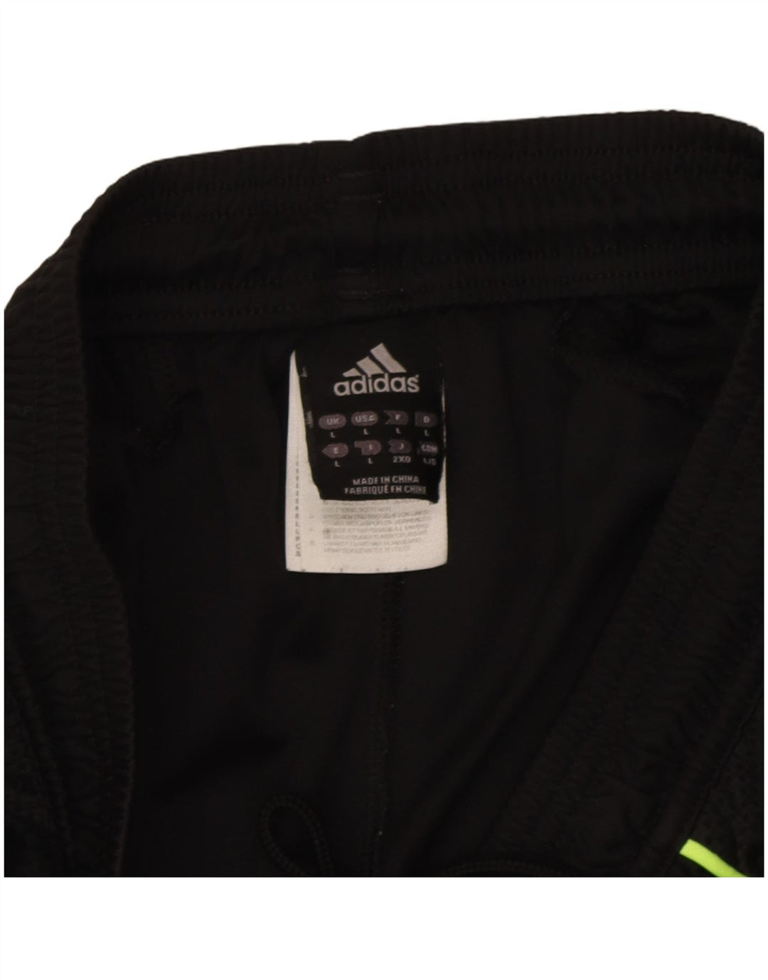 Adidas Mens Climacool Sport Shorts Large Black Colourblock Polyester