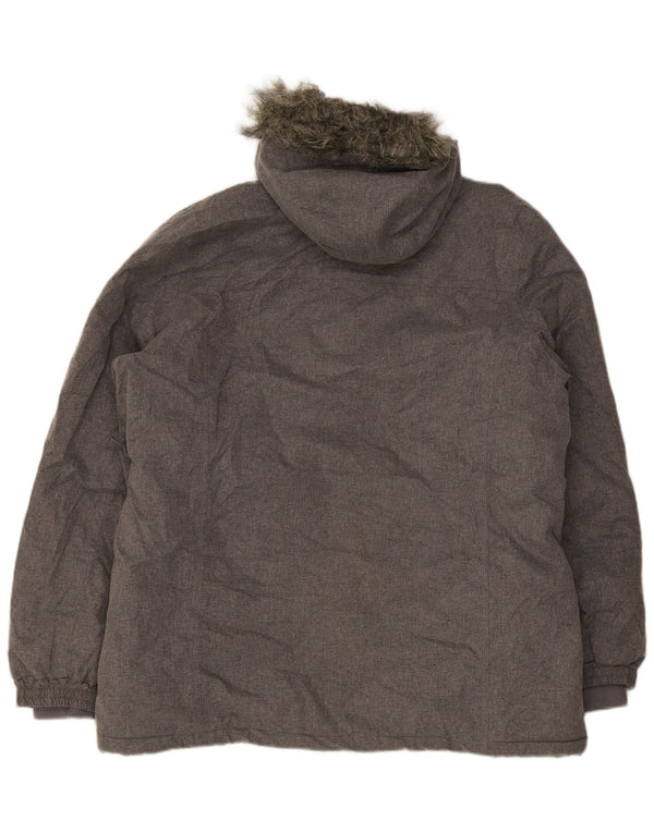 Mountain Warehouse ženska vjetrovka s kapuljačom UK 20 2XL siva