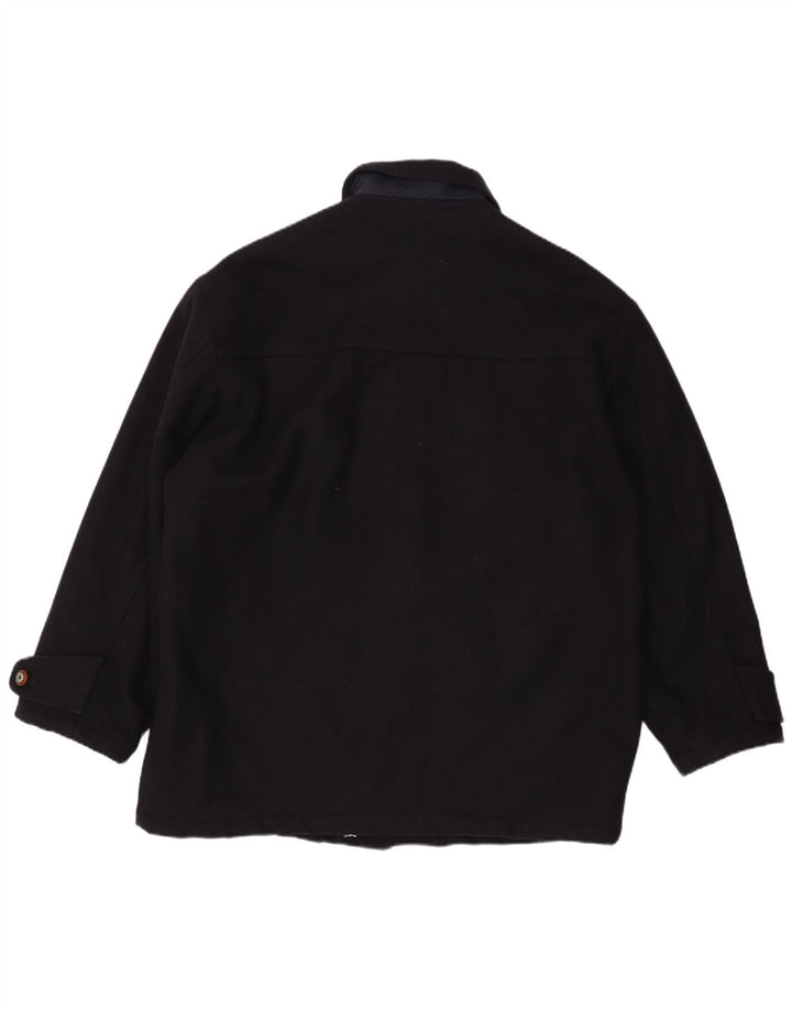 Carrera Mens Utility Jacket UK 42 XL Navy Blue Polyamide