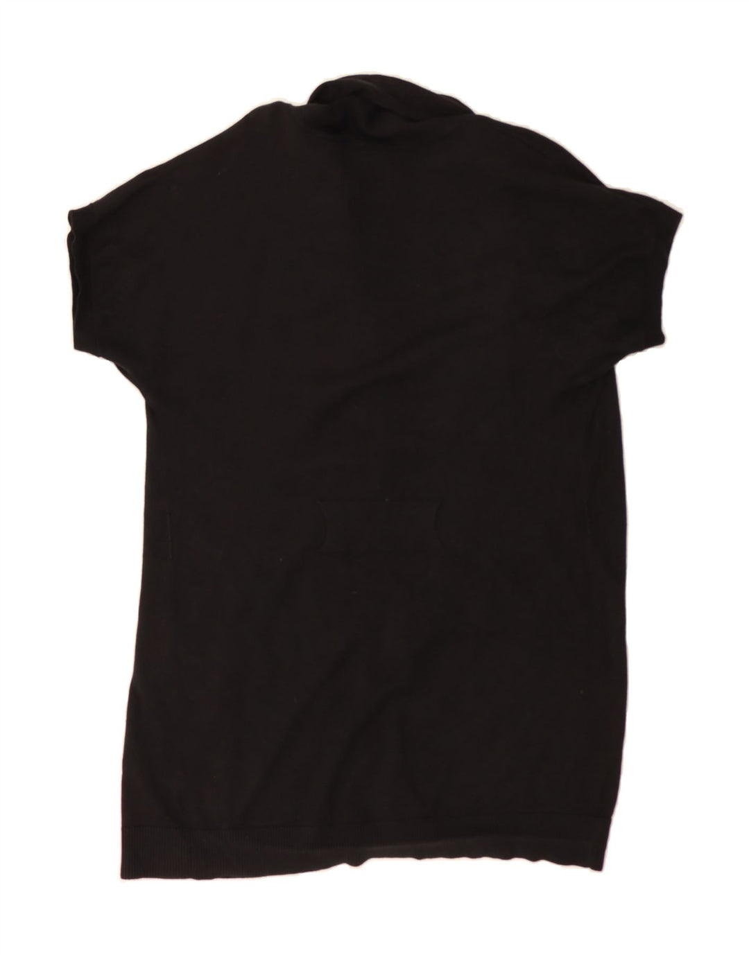MICHAEL KORS Womens Longline Cardigan Sweater UK 14 Medium Black Vintage Michael Kors and Second-Hand Michael Kors from Messina Hembry 