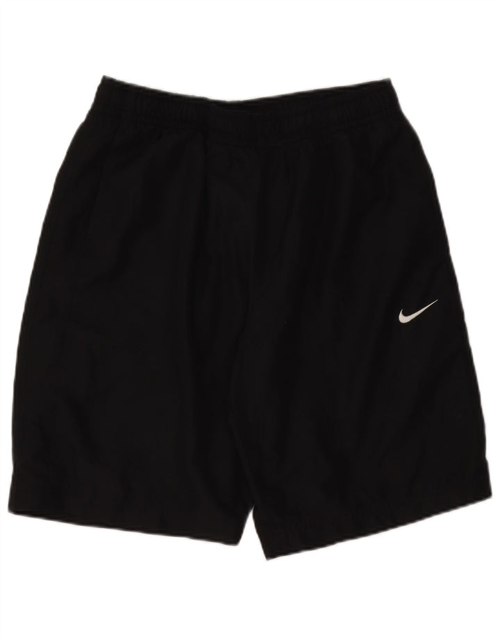 Pantaloncini da bagno Nike da uomo grandi in poliestere nero