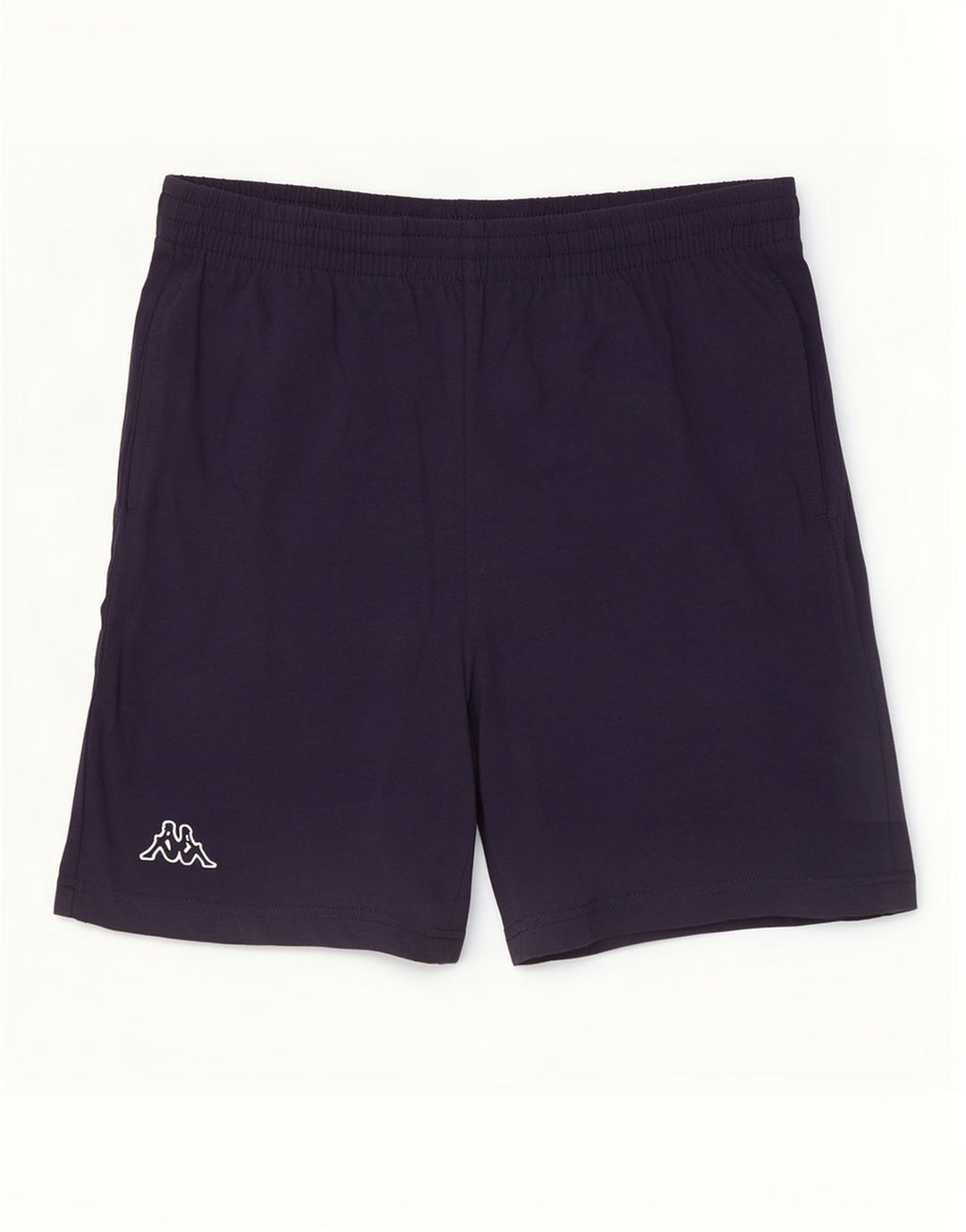 Pantalones Cortos Deportivos Kappa Hombre Algodón Azul Marino Mediano