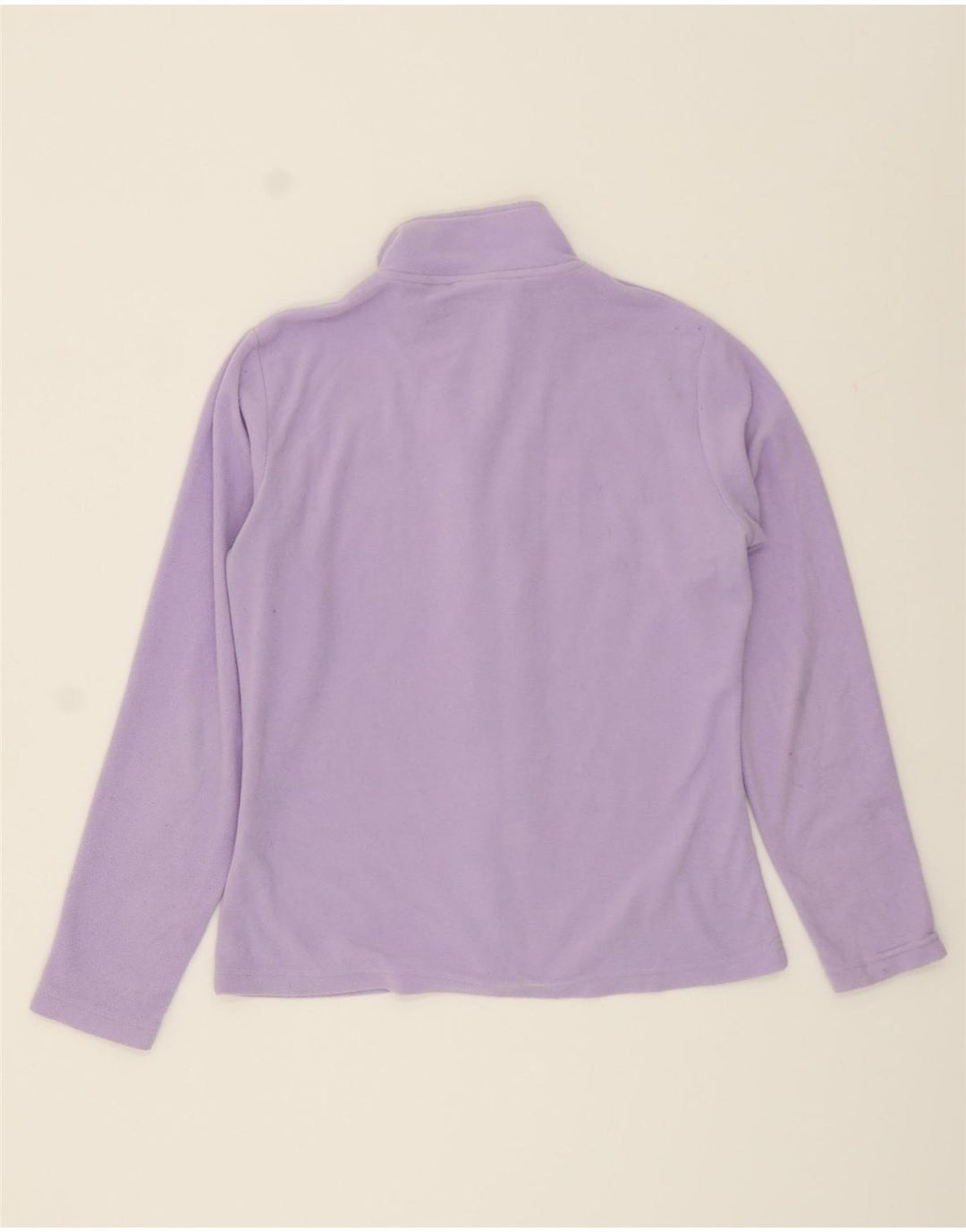 ASICS Womens Fleece Jacket UK 14 Large Purple Polyester Vintage Asics and Second-Hand Asics from Messina Hembry 