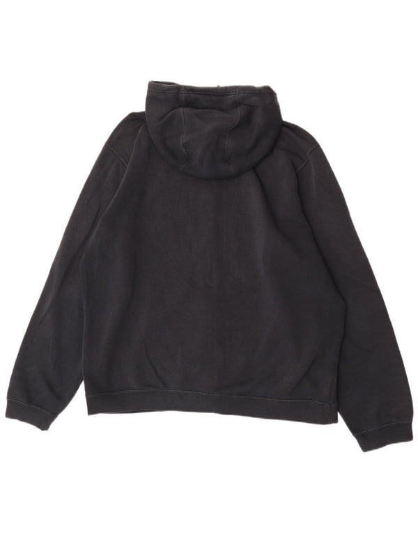 Nike Sudadera con capucha y cremallera para hombre XL Algodón negro