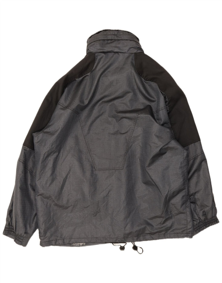 Giacca antipioggia da uomo Fila IT 52 XL Colorblock grigio