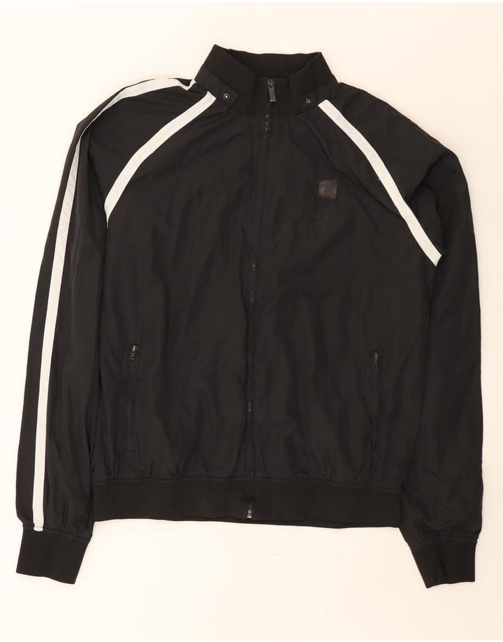 Giacca bomber da uomo Fila UK 40 Large Nero Colourblock Poliestere