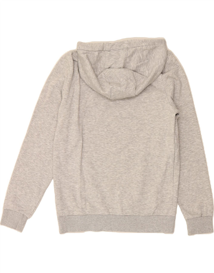 KAPPA Boys Graphic Hoodie Jumper 15-16 Years Grey Cotton Vintage Kappa and Second-Hand Kappa from Messina Hembry 