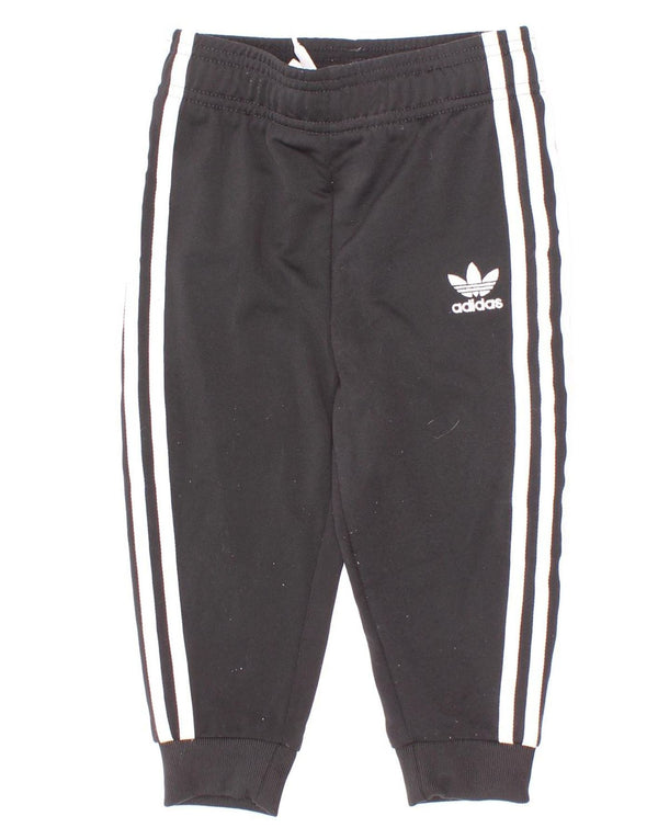 Spodnie dresowe Adidas Baby Boys Joggers 12-18 miesięcy Czarne