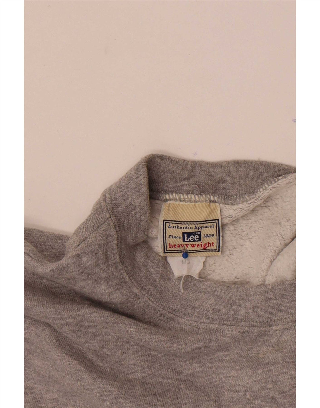 Lee Sweat-shirt pour femme en coton moucheté gris moyen UK 44
