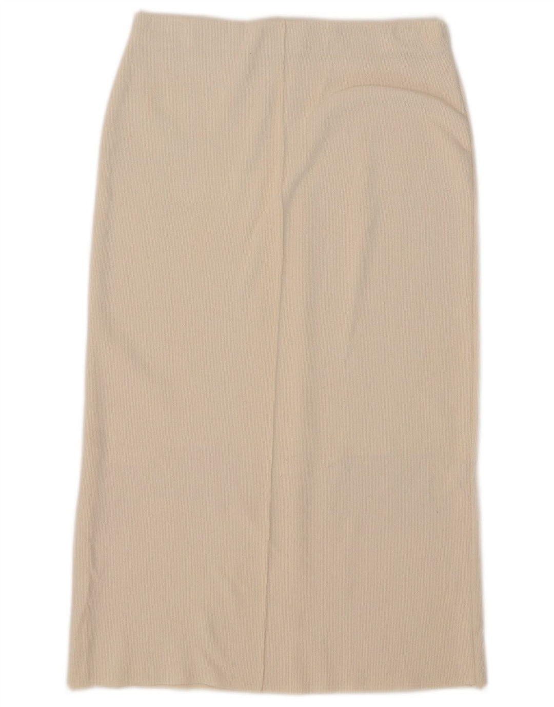 Zara Womens Midi Skirt Medium W28  Off White
