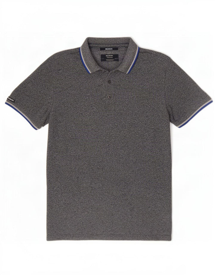 Superdry Polo Homme Bleu Marine Moyen Coton