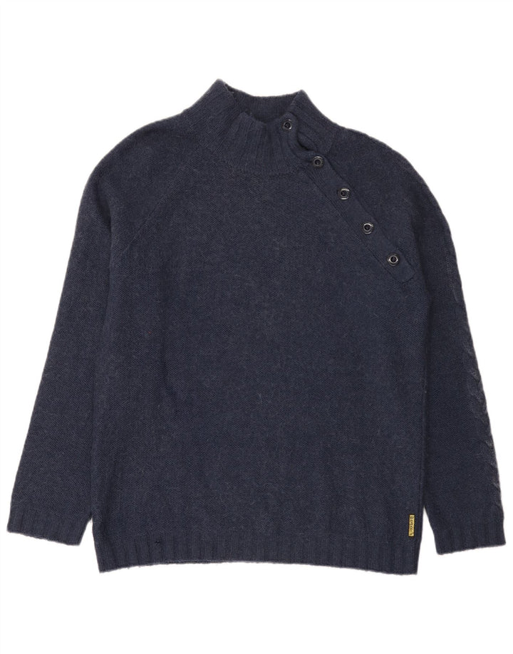Męski sweter zapinany na guziki Armani Jeans 2XL granatowy