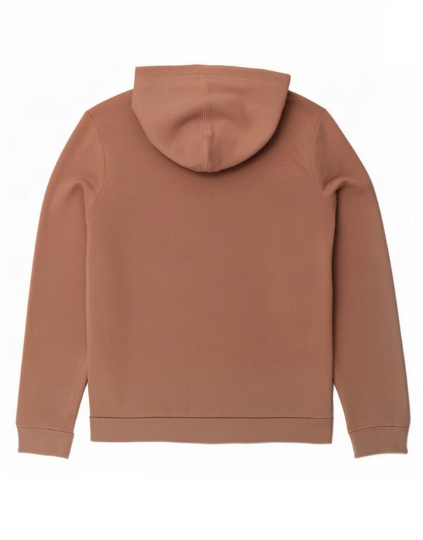 Guess Felpa con cappuccio oversize con grafica da donna UK 14 Blocco colore beige medio