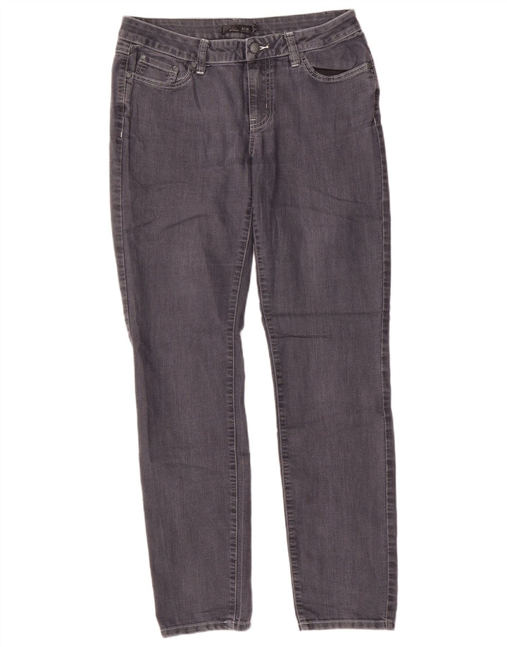 PRANA Womens Regular Straight Jeans US 8 Medium W29 L32 Grey Cotton