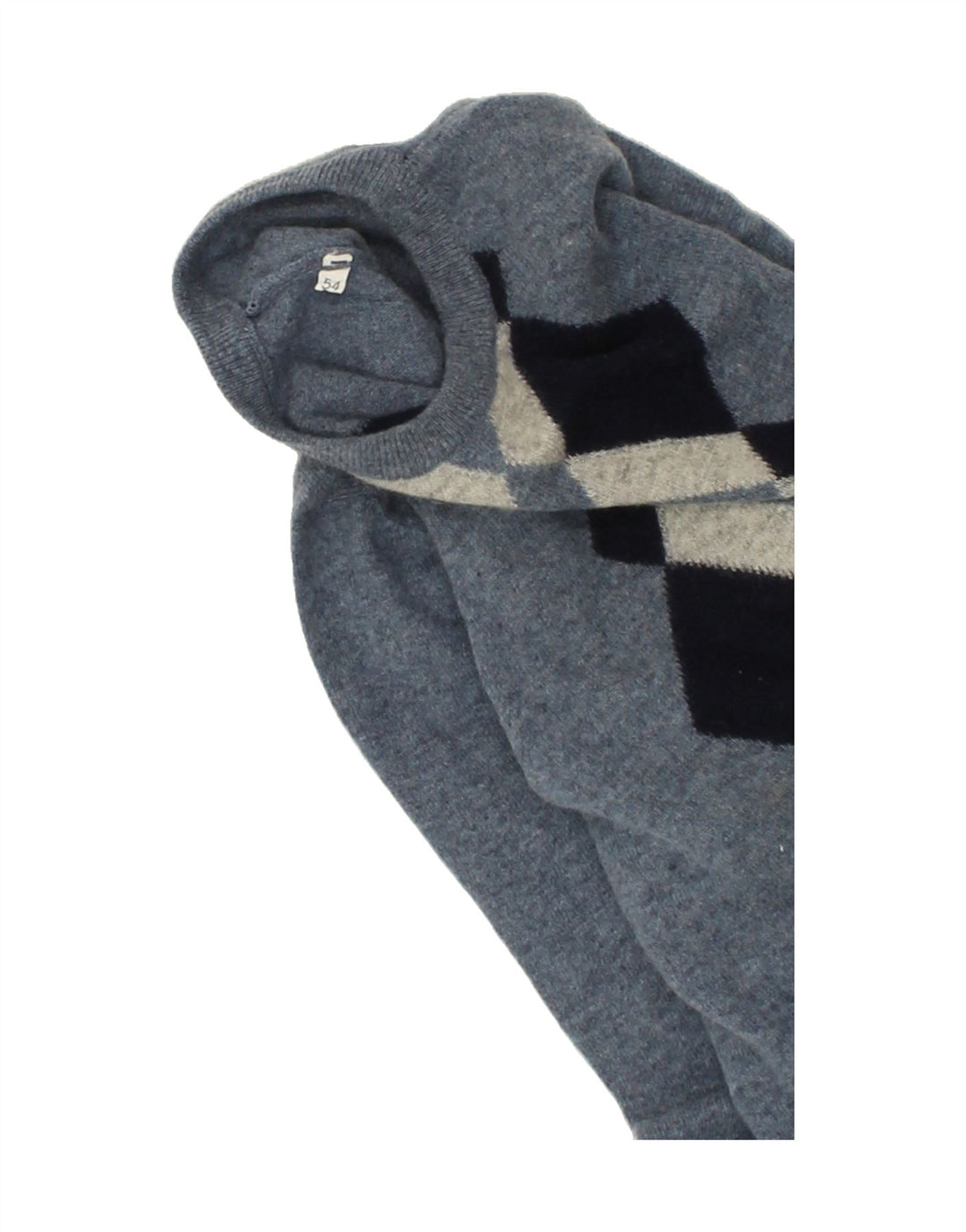 JACK & JONES Mens Crew Neck Jumper Sweater Medium Grey Flecked Cotton Vintage Vintage and Second-Hand Vintage from Messina Hembry 