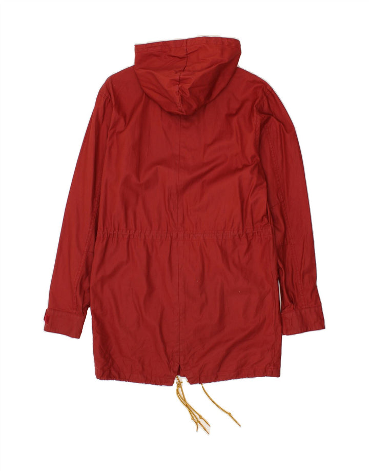 LEVI'S Mens Hooded Raincoat UK 36 Small Red Vintage Levi's and Second-Hand Levi's from Messina Hembry 