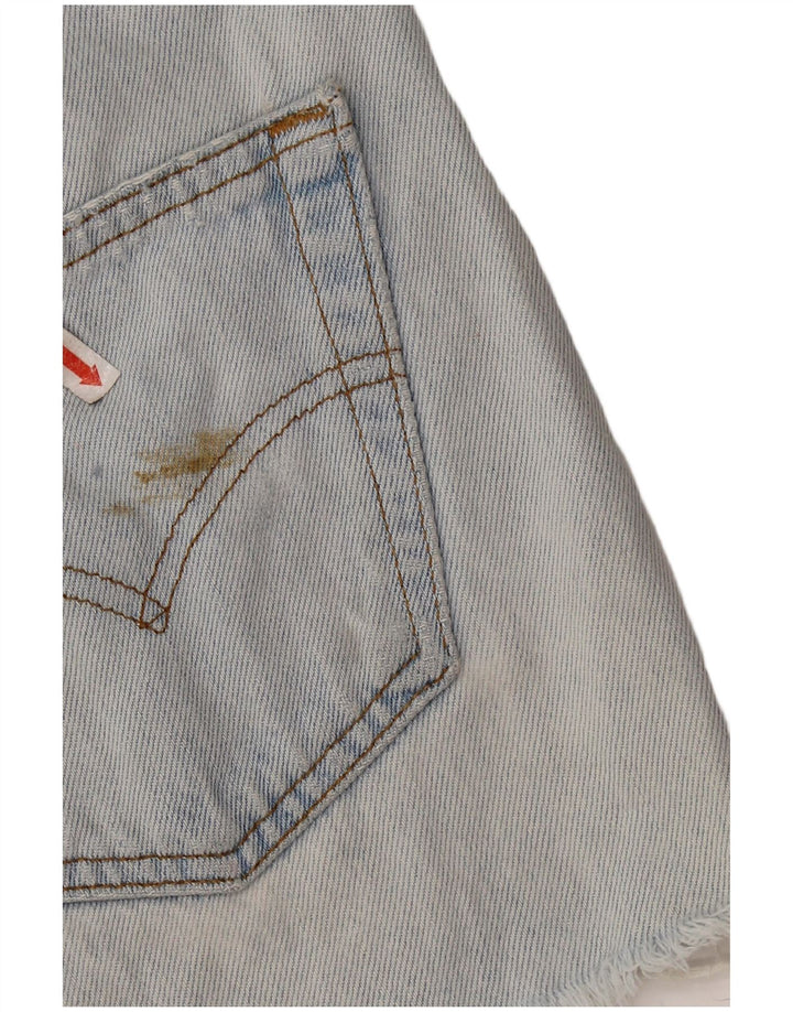 LEVI'S Mens 501 Denim Shorts W30 Medium Blue