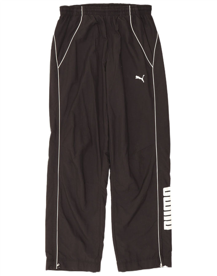 Puma Mens Graphic Tracksuit Trousers Medium Black