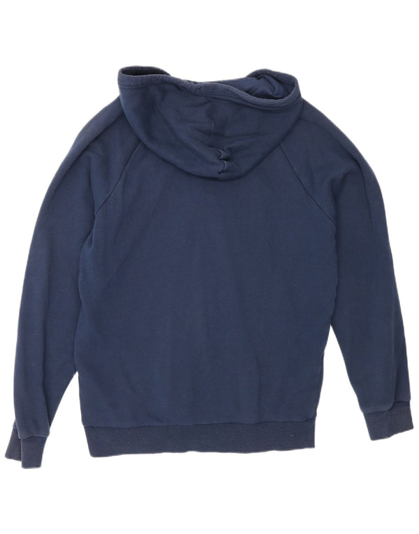 Under Armour Mens Regular Fit Zip Hoodie Sweater Medium Navy Blue Cotton
