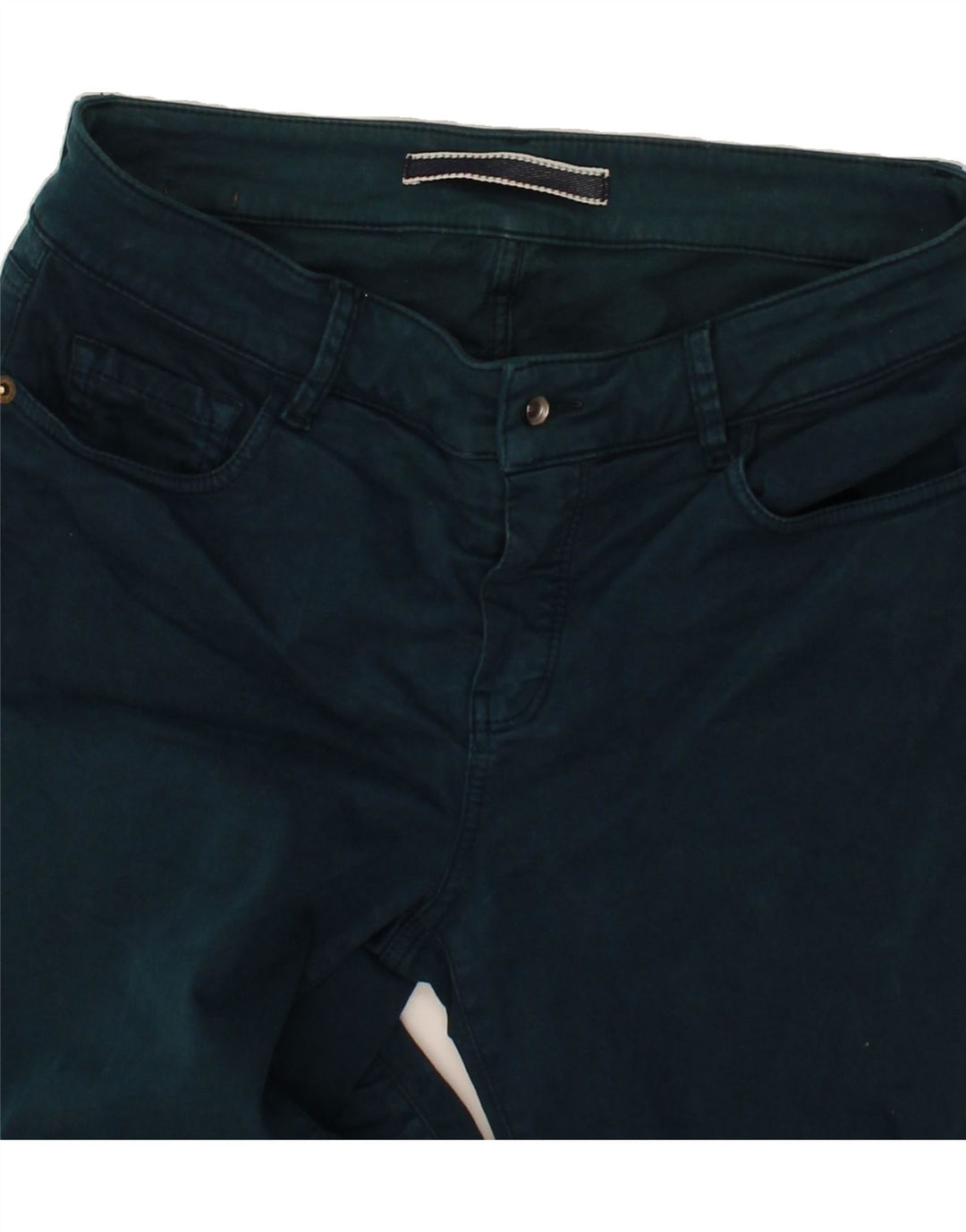 MASSIMO DUTTI Womens Skinny Jeans W30 L30 Green Vintage Massimo Dutti and Second-Hand Massimo Dutti from Messina Hembry 